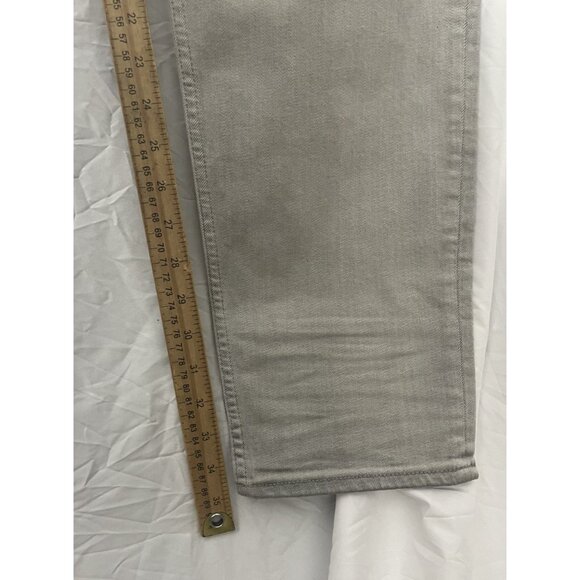 HUDSON Zack Skinny Jeans Denim Gray Yellow Button Men's Size 42 Pockets NWT - Picture 6 of 15